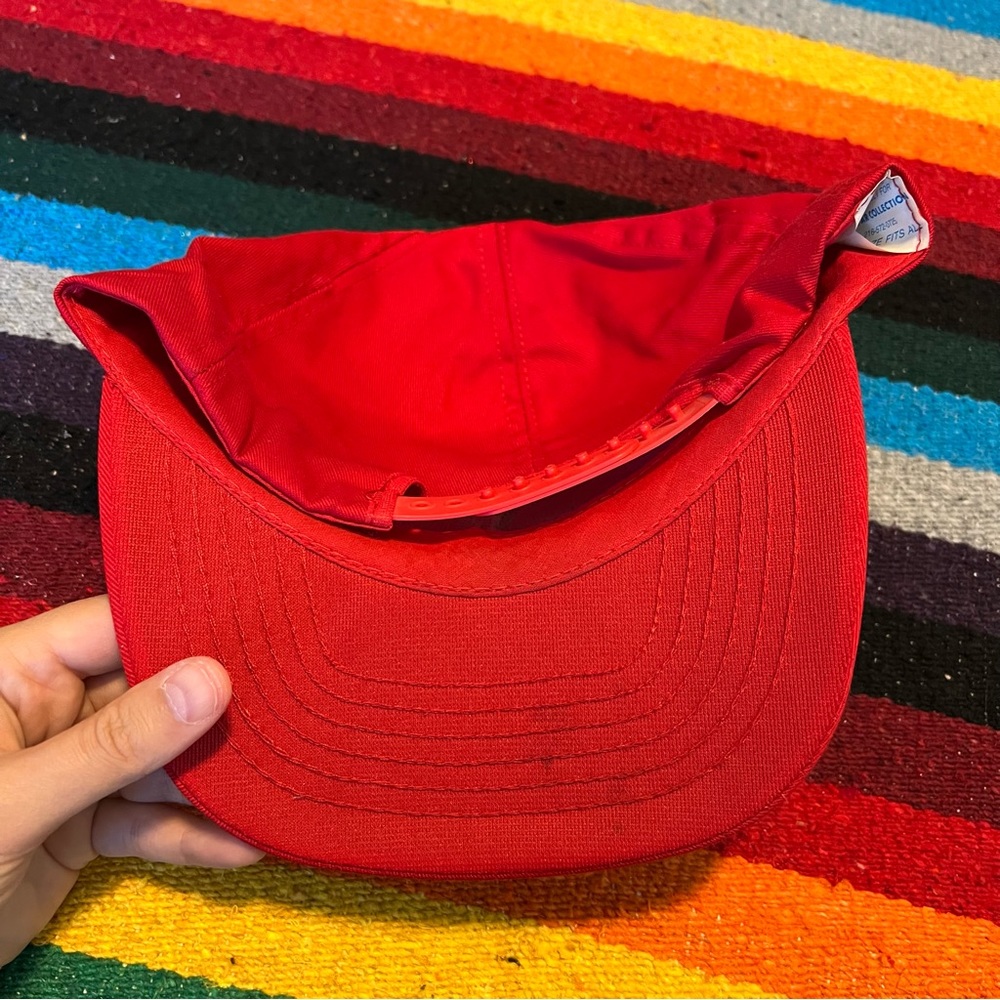 Red Baseball Cap - Picture 13 of 16